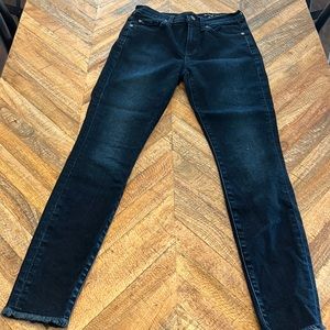 7 for all mankind high rise skinny jeans
